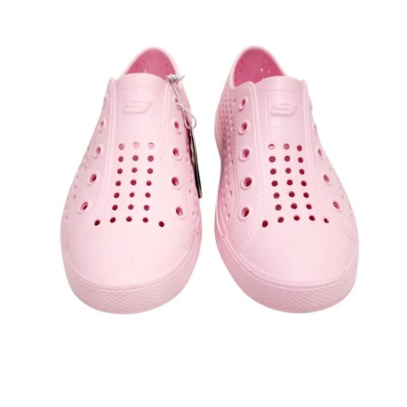 Skechers kids Foamies Machine Washable Pink Slip-On Shoes Size 3 - Picture 11 of 13